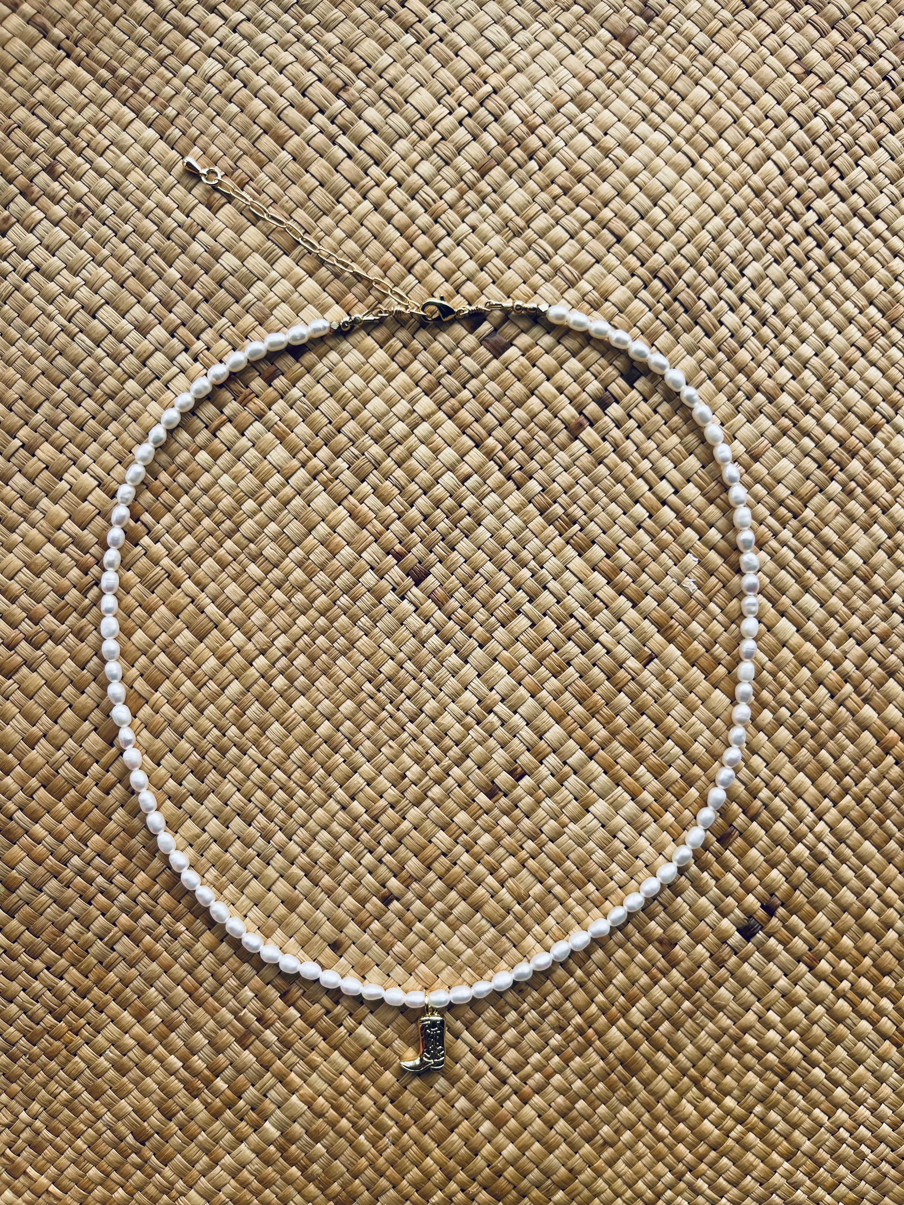 Paniolo's + Pearls Necklace