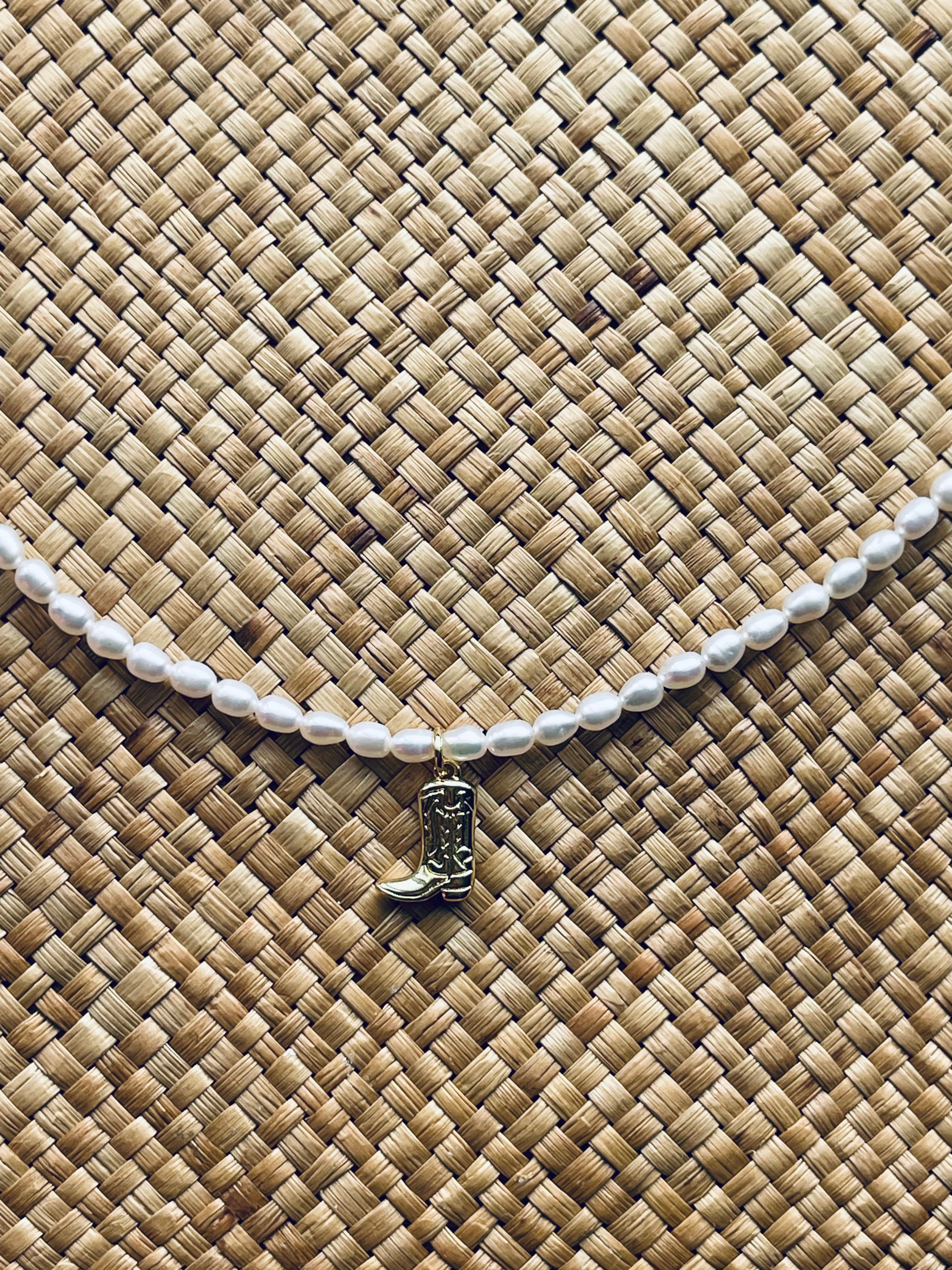 Paniolo's + Pearls Necklace