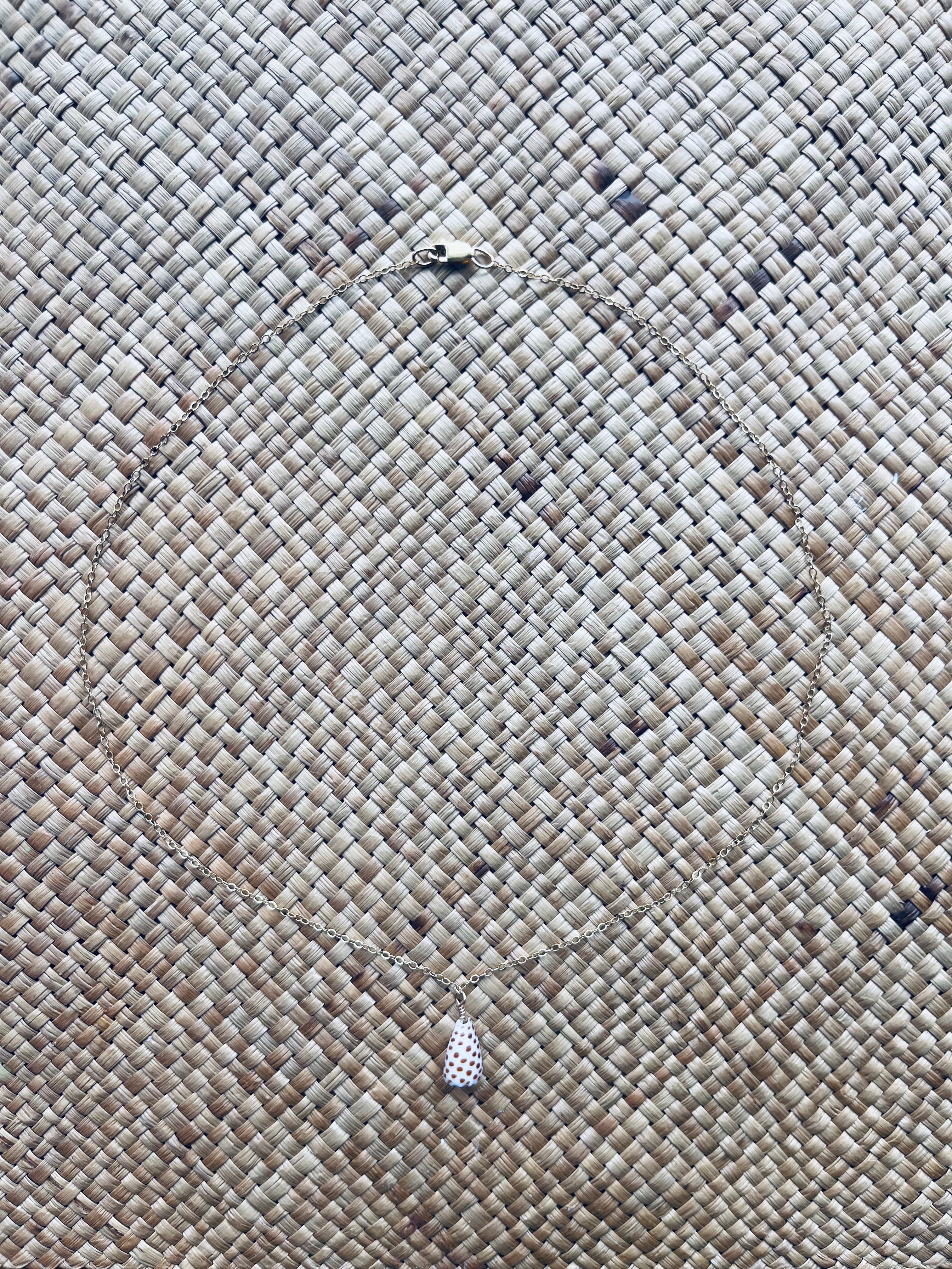 Flea Cone Shell Necklace