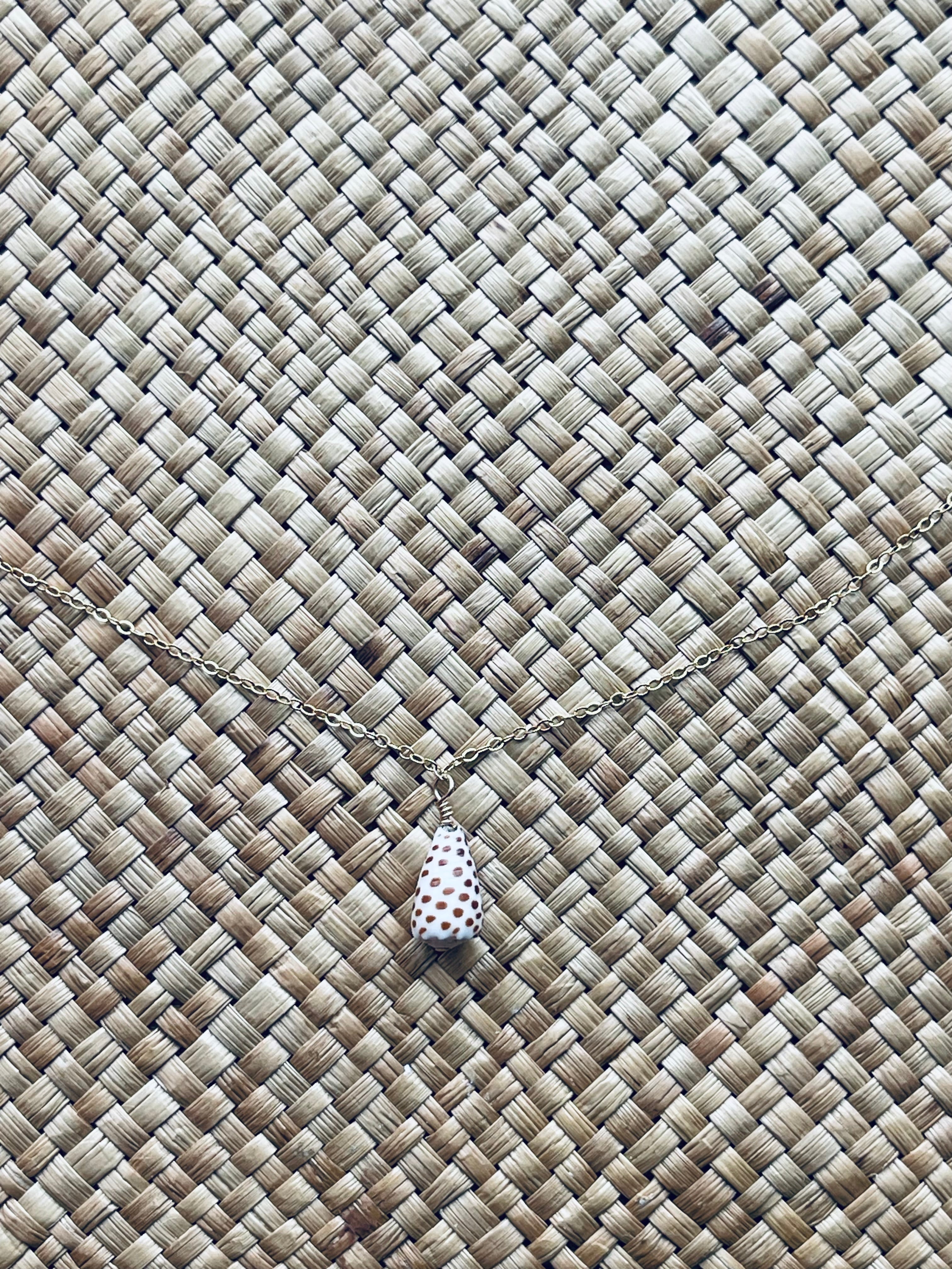 Flea Cone Shell Necklace