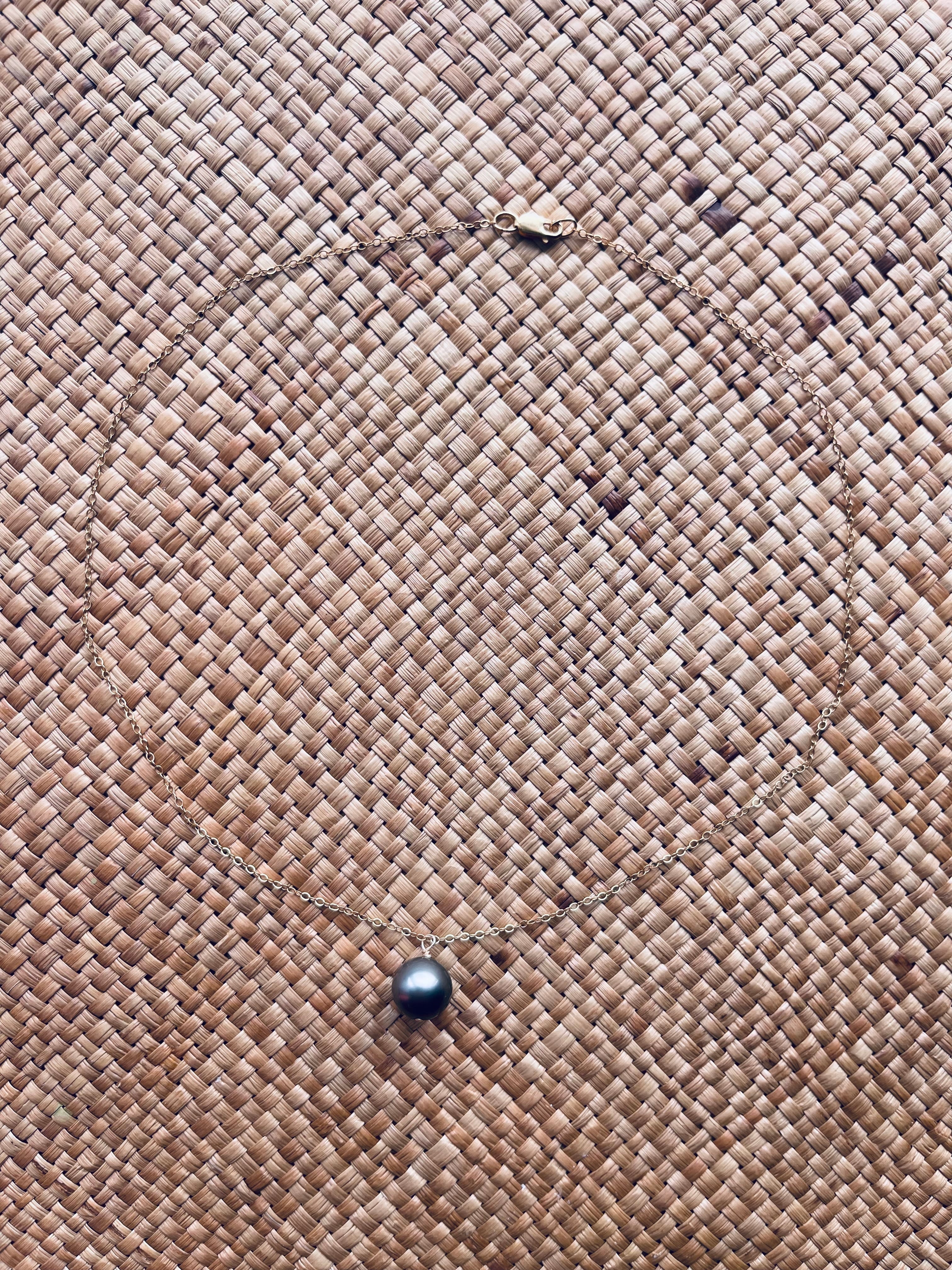 Single Tahitian Pearl Necklace