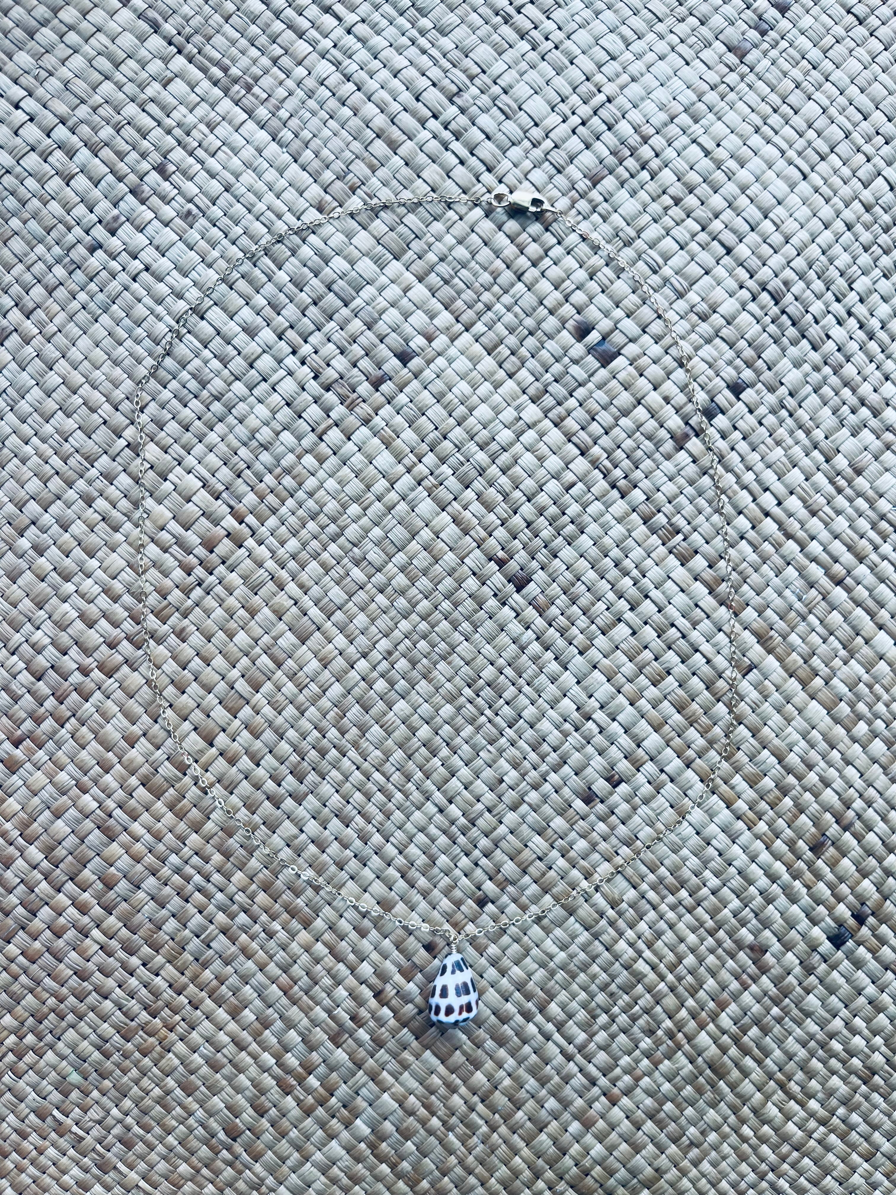 Hebrew Shell Necklace