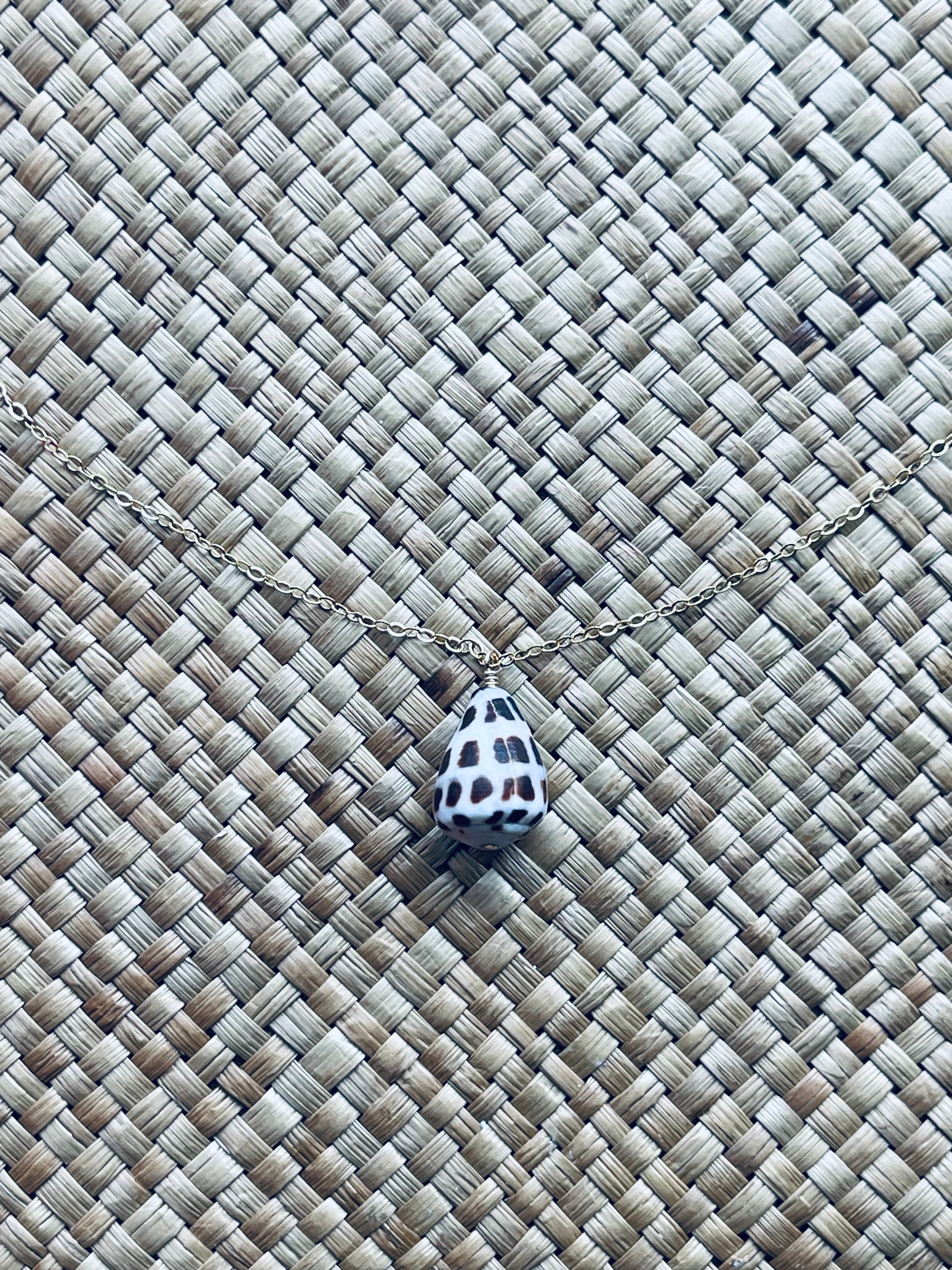 Hebrew Shell Necklace